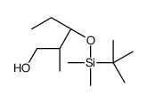 (2S,3S)-3-[tert-butyl(dimethyl)silyl]oxy-2-methylpentan-1-ol Structure