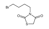 3-(4-bromobutyl)-1,3-thiazolidine-2,4-dione Structure