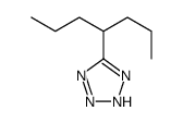 5-heptan-4-yl-2H-tetrazole Structure