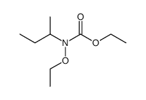 Carbamic acid,N-sec-butyl-N-ethoxy-,ethyl ester (1CI)结构式