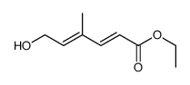 ethyl 6-hydroxy-4-methylhexa-2,4-dienoate结构式