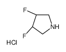 (3R,4S)-3,4-difluoropyrrolidine,hydrochloride picture