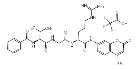 Bz-Val-Gly-Arg-AMC trifluoroacetate salt图片