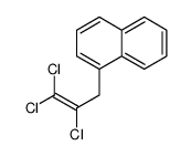 1-(2,3,3-trichloroprop-2-enyl)naphthalene Structure