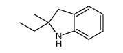 2-ethyl-2-methyl-1,3-dihydroindole Structure