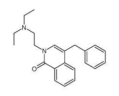 4-benzyl-2-[2-(diethylamino)ethyl]isoquinolin-1-one Structure