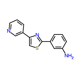 3-(4-PYRIDIN-3-YL-THIAZOL-2-YL)-PHENYLAMINE结构式