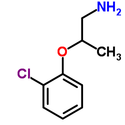 2-(2-Chlorophenoxy)-1-propanamine Structure