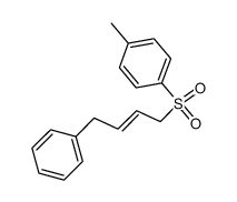 1-Methyl-4-((E)-4-phenyl-but-2-ene-1-sulfonyl)-benzene结构式