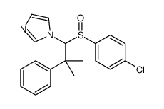 1-[1-(4-chlorophenyl)sulfinyl-2-methyl-2-phenylpropyl]imidazole Structure