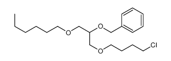 [1-(4-chlorobutoxy)-3-hexoxypropan-2-yl]oxymethylbenzene结构式