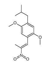 1,4-dimethoxy-2-(2-methylpropyl)-5-(2-nitroprop-1-enyl)benzene Structure