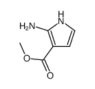 1H-Pyrrole-3-carboxylicacid,2-amino-,methylester(9CI) structure