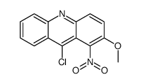 9-chloro-2-methoxy-1-nitroacridine Structure