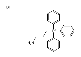 3-aminopropyl(triphenyl)phosphanium,bromide Structure