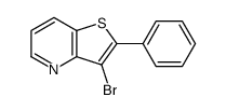 3-Bromo-2-phenylthieno[3,2-b]pyridine Structure
