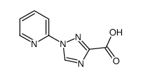 1-(pyridin-2-yl)-1H-1,2,4-triazole-3-carboxylic acid结构式