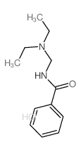 N-(diethylaminomethyl)benzamide Structure
