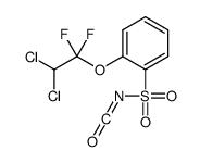 2-(2,2-dichloro-1,1-difluoroethoxy)-N-(oxomethylidene)benzenesulfonamide Structure