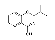 2,3-Dihydro-2-isopropyl-4H-1,3-benzoxazin-4-one结构式