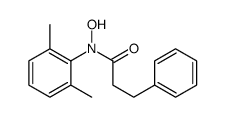 N-(2,6-dimethylphenyl)-N-hydroxy-3-phenylpropanamide结构式