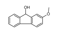 2-methoxy-9H-fluoren-9-ol Structure
