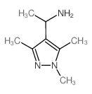 1-(1,3,5-Trimethyl-1H-pyrazol-4-yl)ethanamine structure