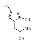 1-(3,5-二甲基-1H-吡唑-1-基)-2-丙胺图片