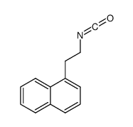 1-(2-isocyanatoethyl)naphthalene结构式