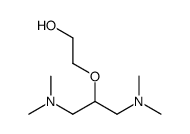2-[2-(dimethylamino)-1-[(dimethylamino)methyl]ethoxy]ethanol结构式