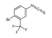 1-bromo-4-isothiocyanato-2-(trifluoromethyl)benzene Structure