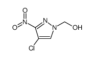 1H-Pyrazole-1-methanol, 4-chloro-3-nitro Structure