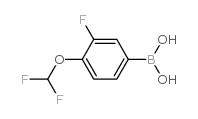 [4-(difluoromethoxy)-3-fluorophenyl]boronic acid Structure