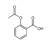 Benzoic acid, 2-(acetyloxy)结构式