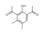 1,1'-(2-羟基-4,5-二甲基-1,3-苯撑)二乙醇结构式