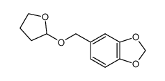 5-(tetrahydro-furan-2-yloxymethyl)-benzo (1,3)dioxole结构式