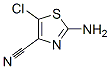 2-氨基-5-氯-4-噻唑甲腈结构式
