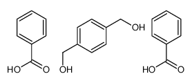 benzoic acid,[4-(hydroxymethyl)phenyl]methanol Structure