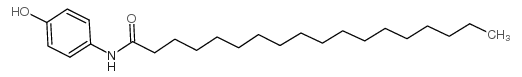 Octadecanamide,N-(4-hydroxyphenyl)- Structure