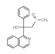 1-Isoquinolinemethanol,a-[(methylsulfinyl)methyl]-a-phenyl- picture