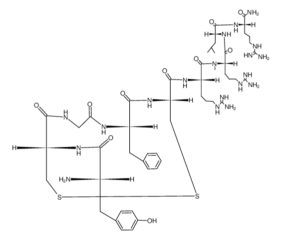 dynorphin A amide (1-9), Cys(2)-Cys(5)-MeArg(7)-Leu(8)- picture