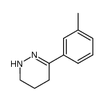 3-m-tolyl-1,4,5,6-tetrahydro-pyridazine结构式