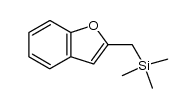 (benzofuran-2-ylmethyl)trimethylsilane Structure