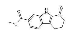 methyl 8-oxo-5,6,7,8-tetrahydrocarbazole-2-carboxylate结构式