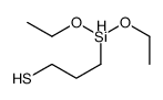 3-diethoxysilylpropane-1-thiol Structure