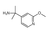 2-(2-methoxypyridin-4-yl)propan-2-amine Structure