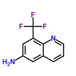 8-(trifluoromethyl)quinolin-6-amine Structure