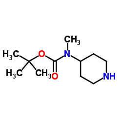 tert-Butyl methyl(piperidin-4-yl)carbamate picture