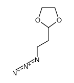 2-(2-Azidoethyl)-1,3-dioxolane结构式