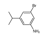 3-bromo-5-isopropylaniline Structure